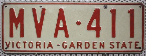 Victoria license plate - victoria,