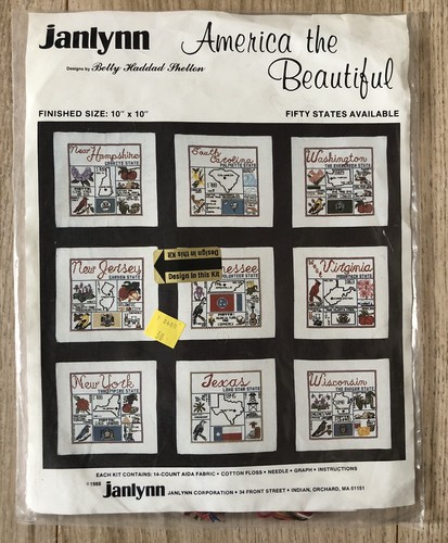 Janlynn 1986 cross stitch kit - 1986,